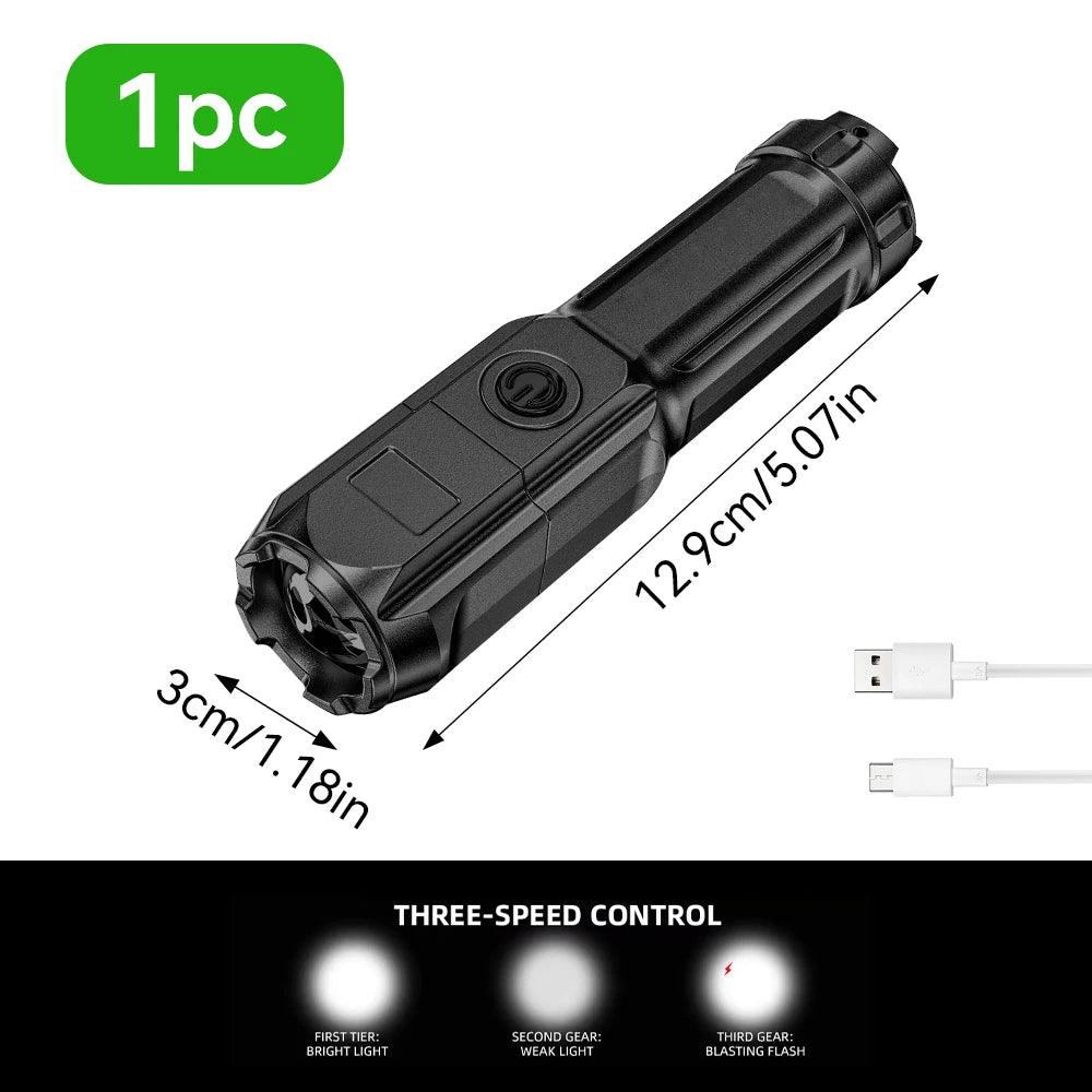 1pc/2pcs COB Keychain Work Light Flashlight  Keychain Light Emergency Light, Bottle Opener, Mini Flashlight With Magnetic Base